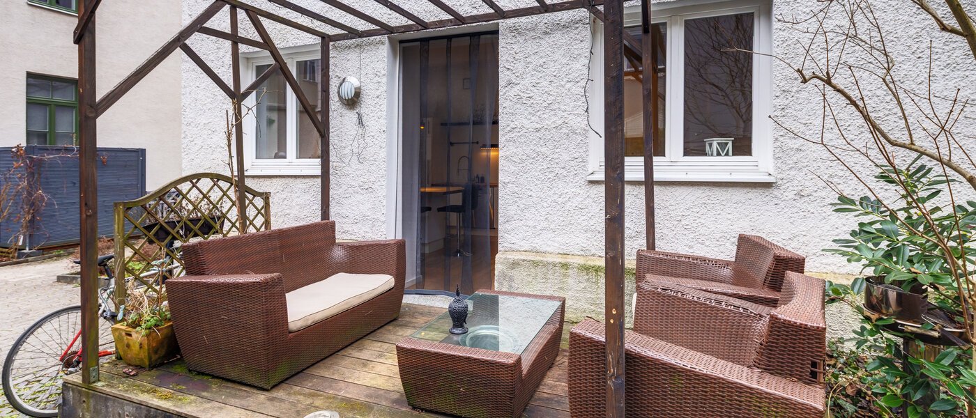 квартира München Schlachthofviertel 03 терраса 10154