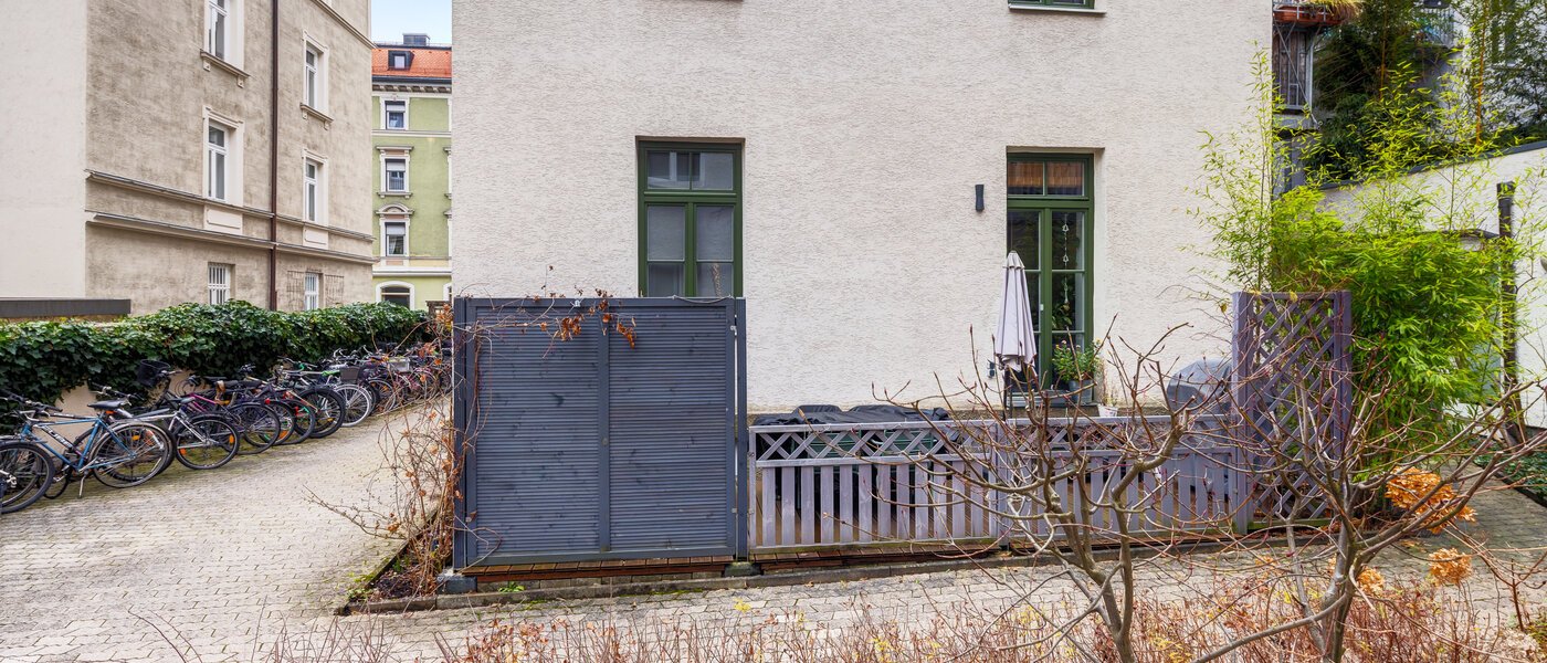 квартира München Schlachthofviertel 02 вид из окна 10154