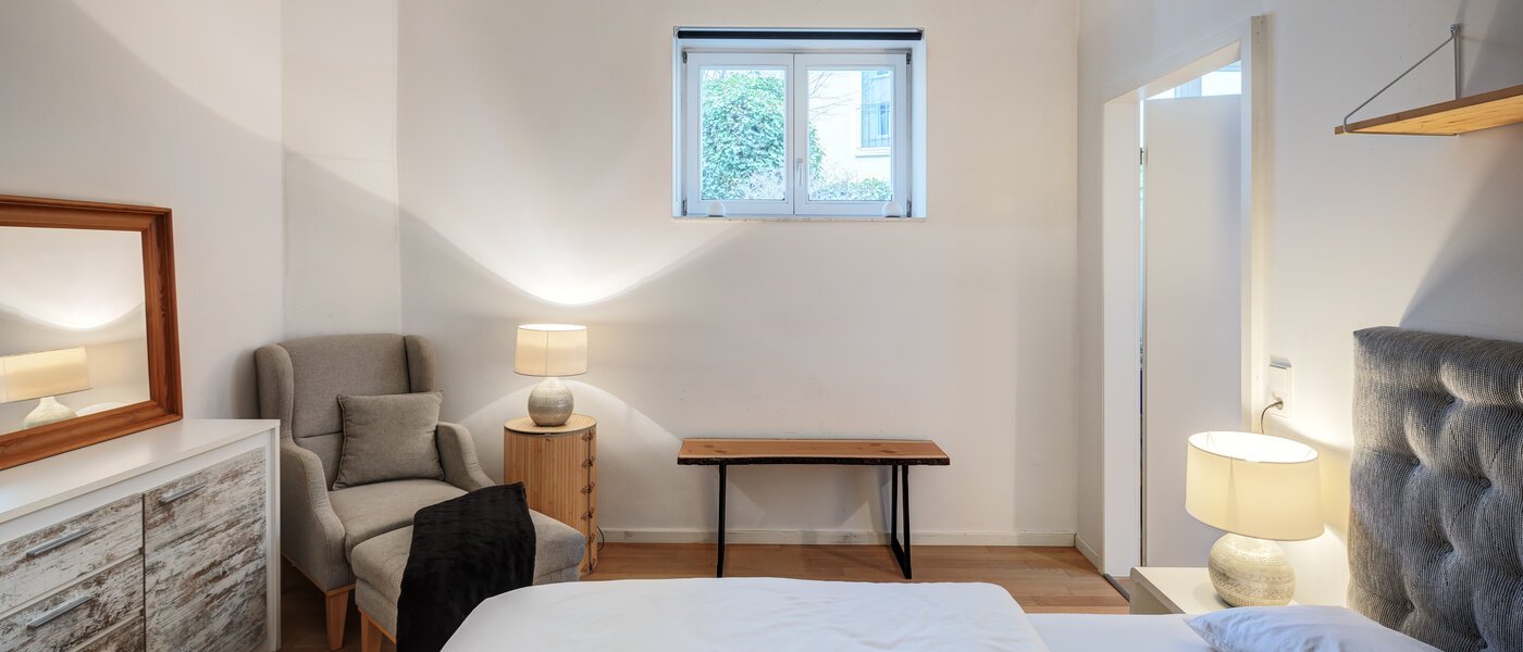 квартира München Schlachthofviertel 02 спальная комната 10154