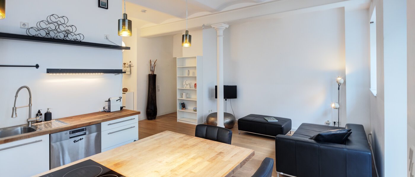 квартира München Schlachthofviertel 01 жилое пространство 10154