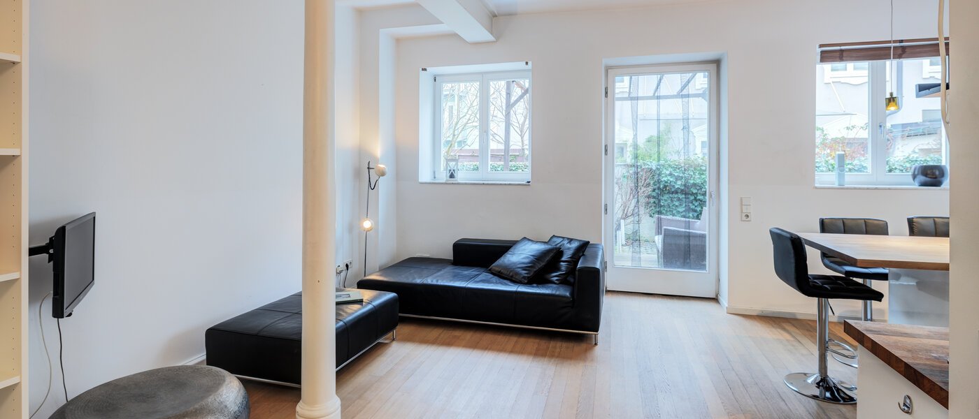 квартира München Schlachthofviertel 02 жилое пространство 10154