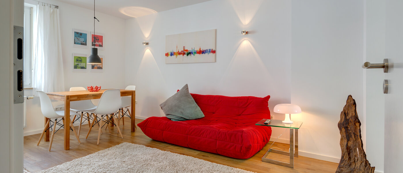 квартира München Maxvorstadt - Universitätsviertel 02 гостиная 10155