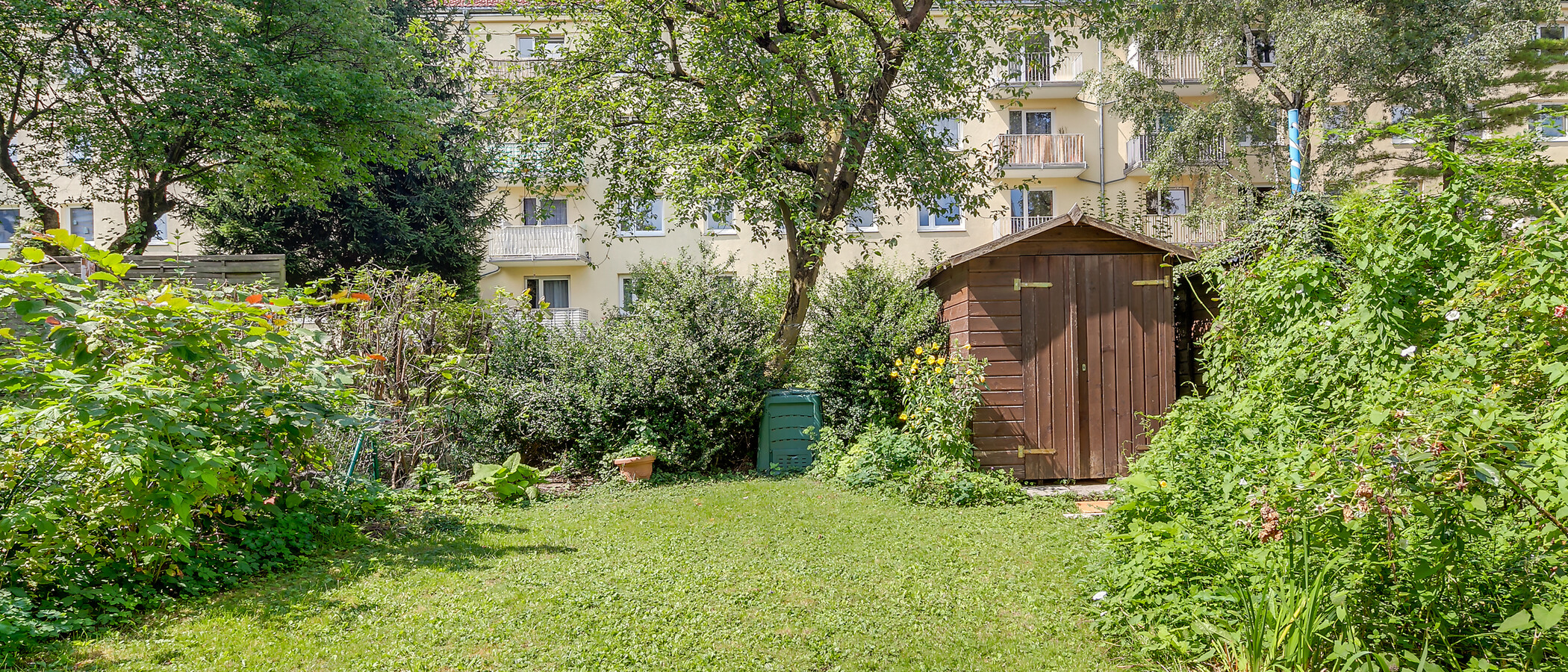квартира München Milbertshofen 01 сад 10158