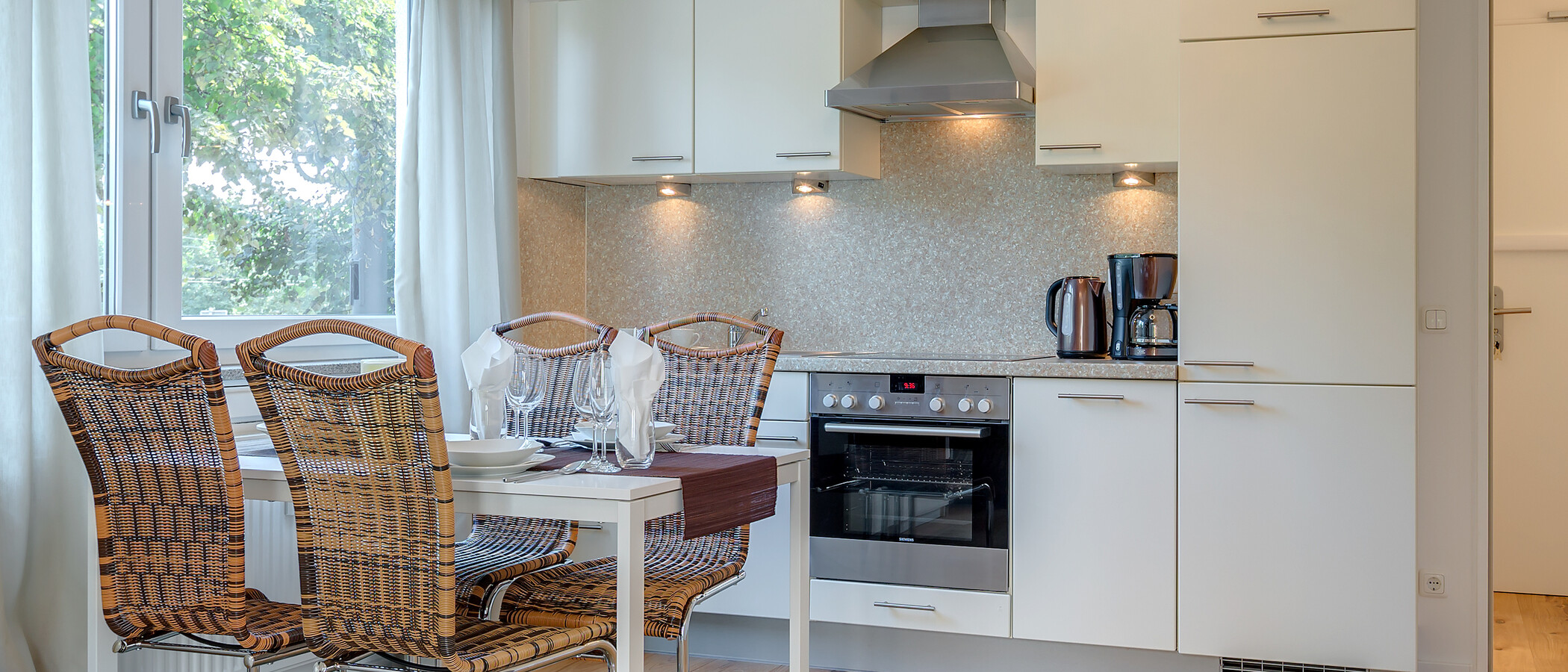 квартира München Neuhausen 01 кухня 10160