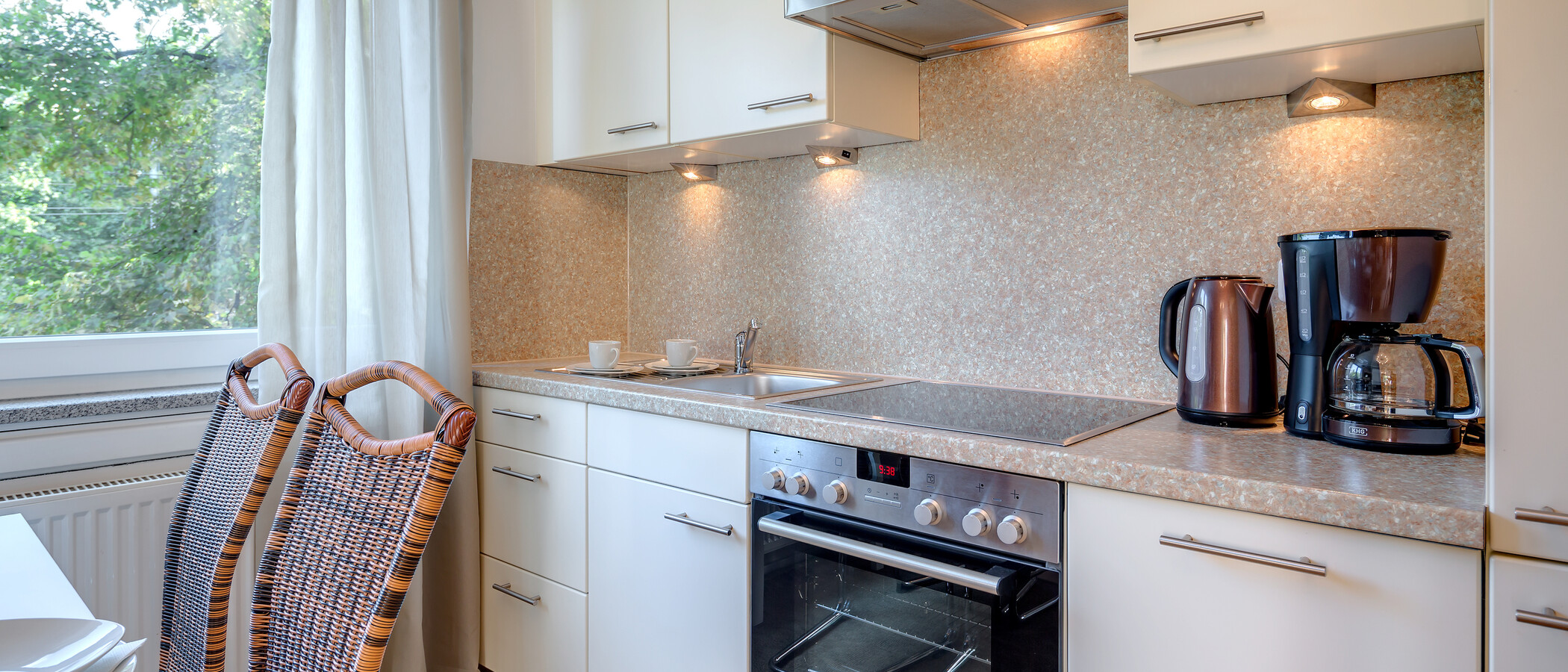 квартира München Neuhausen 02 кухня 10160