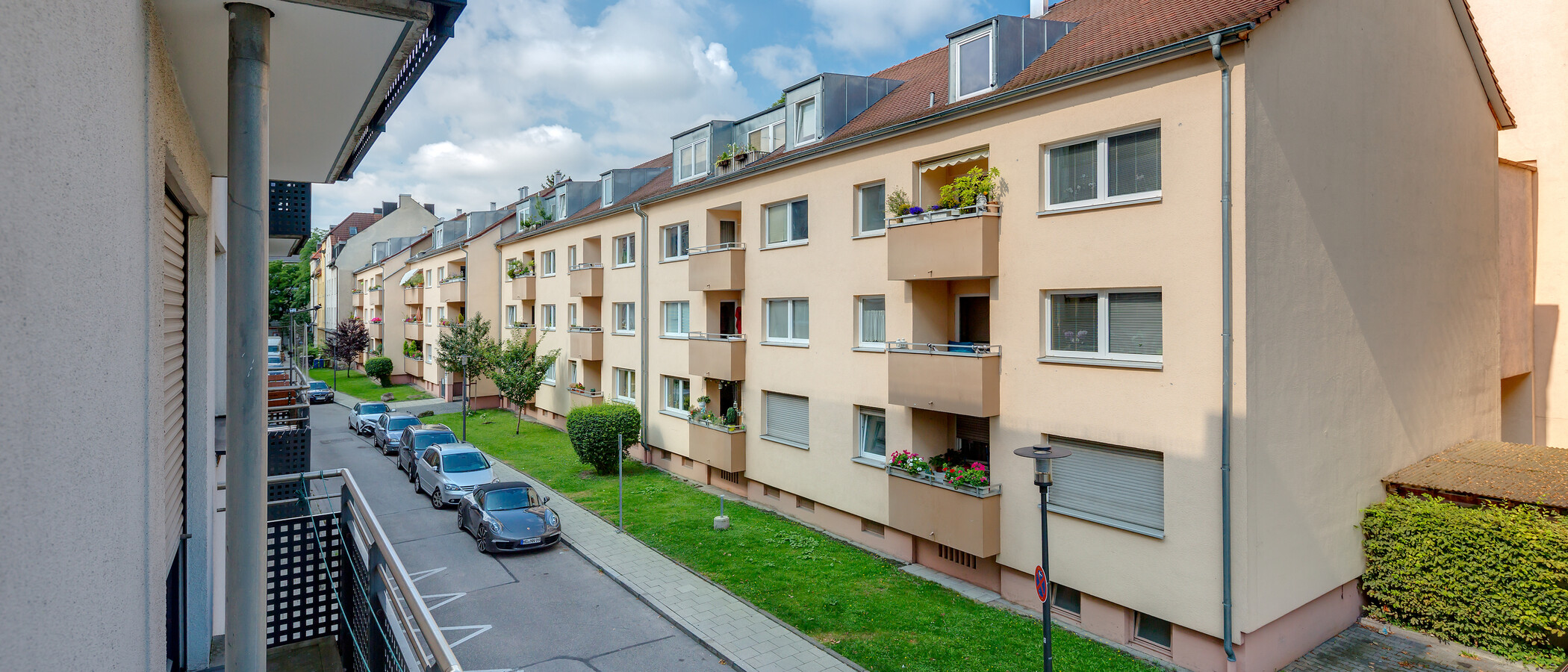 квартира München Neuhausen 01 вид из окна 10160