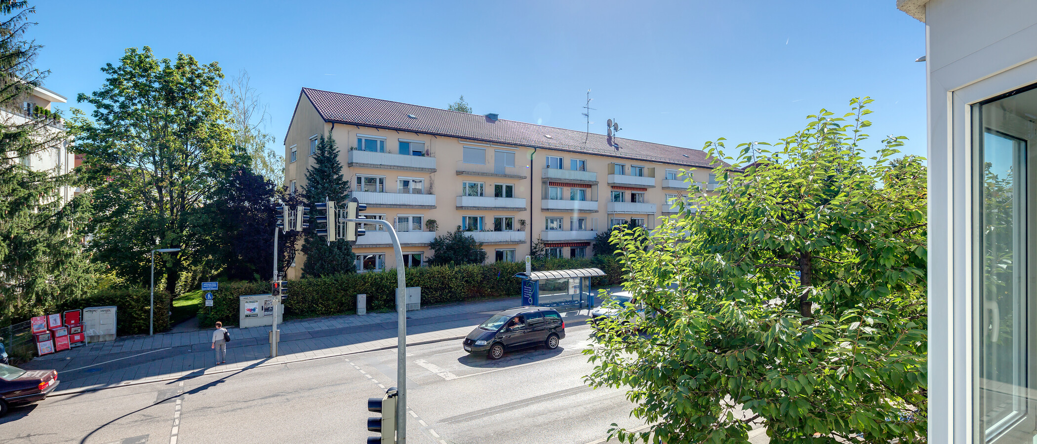 квартира München Ramersdorf 02 вид из окна 10174