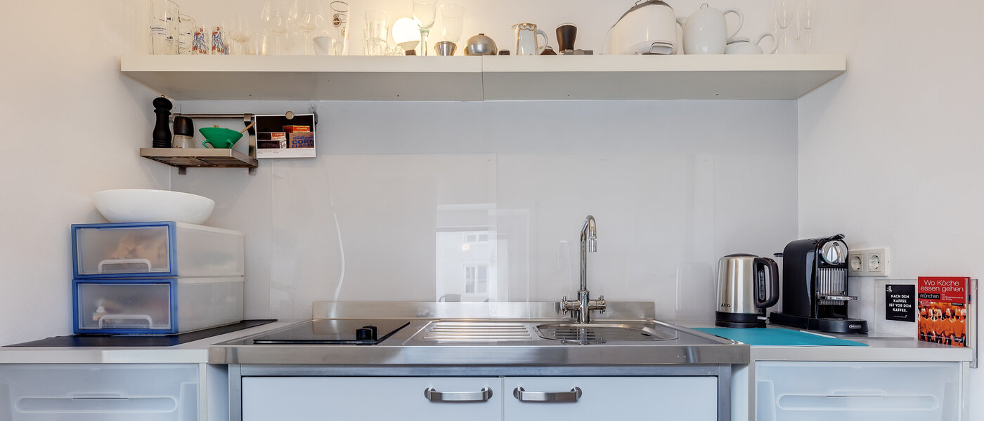 квартира München Schwabing-West (rund um den Hohenzollernplatz) 02 кухня 10175
