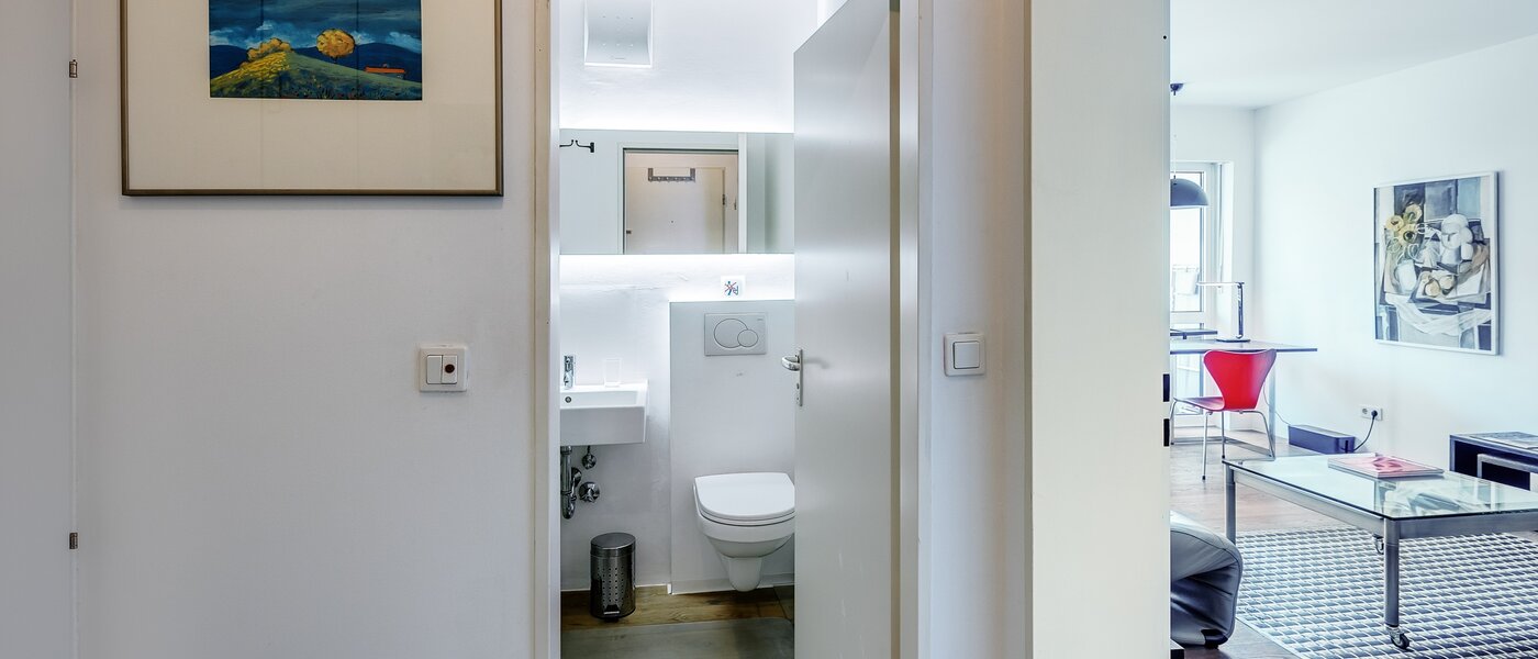 квартира München Schwabing-West (rund um den Hohenzollernplatz) 02 коридор 10175