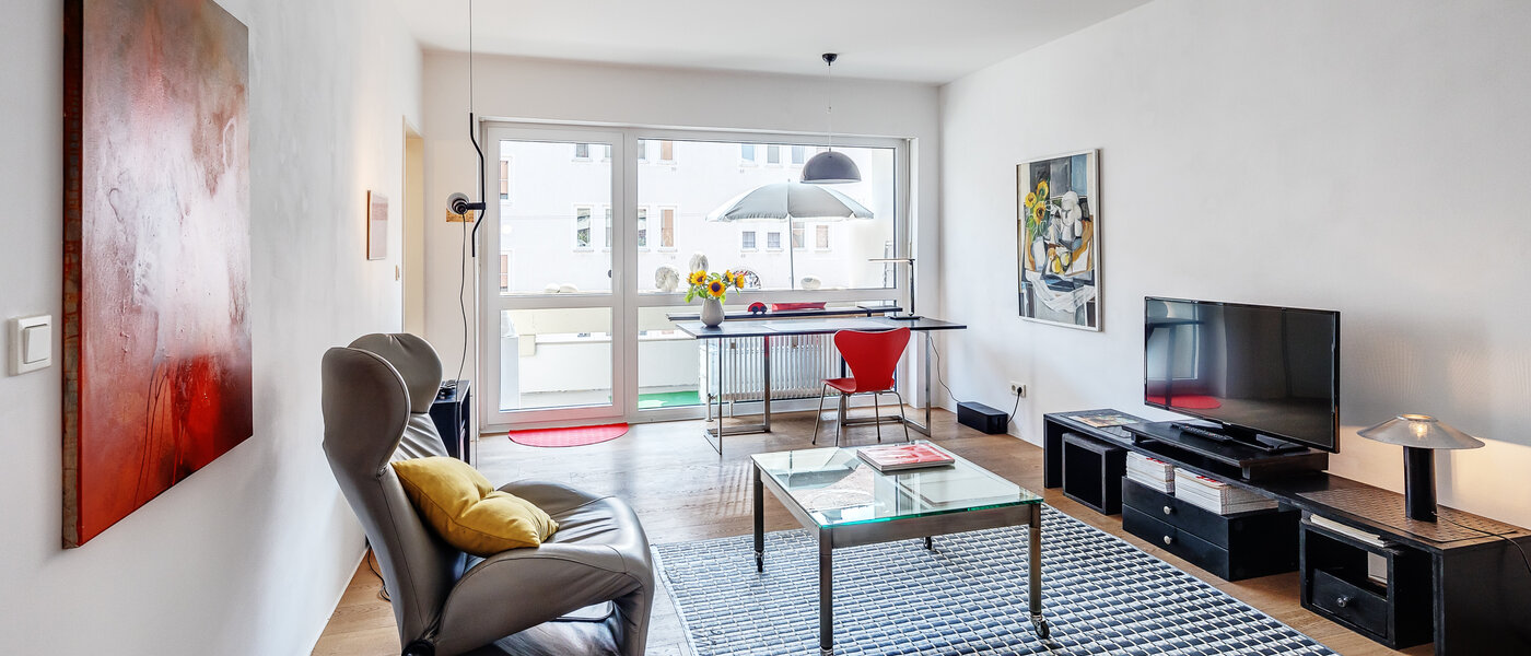 квартира München Schwabing-West (rund um den Hohenzollernplatz) 01 жилое пространство 10175