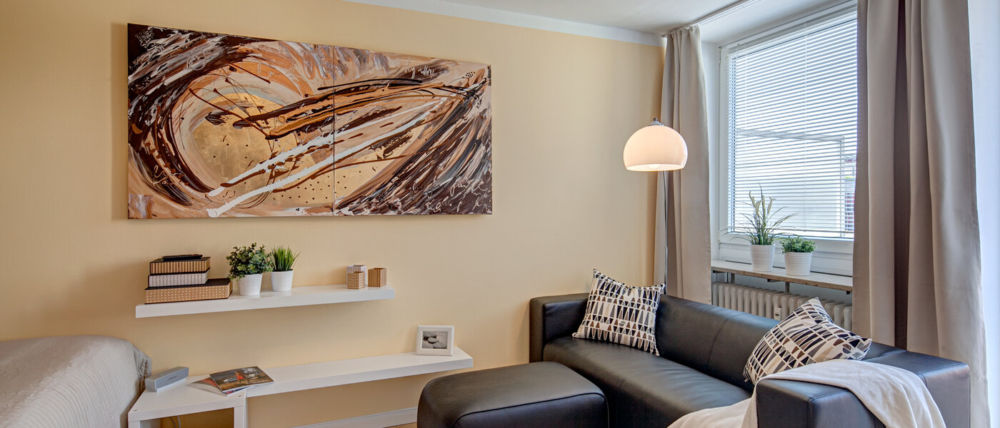 квартира München Neuhausen 04 гостиная 10177