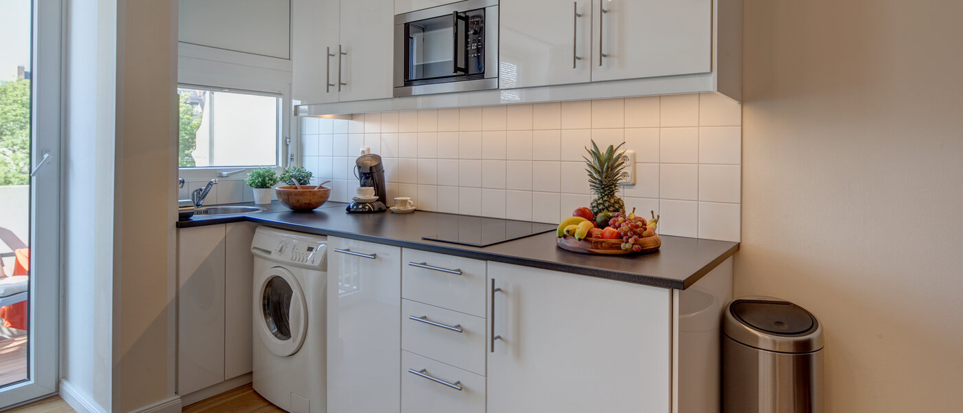 квартира München Neuhausen 01 кухня 10177