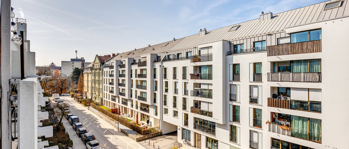 квартира München Neuhausen 02 вид из окна 10177