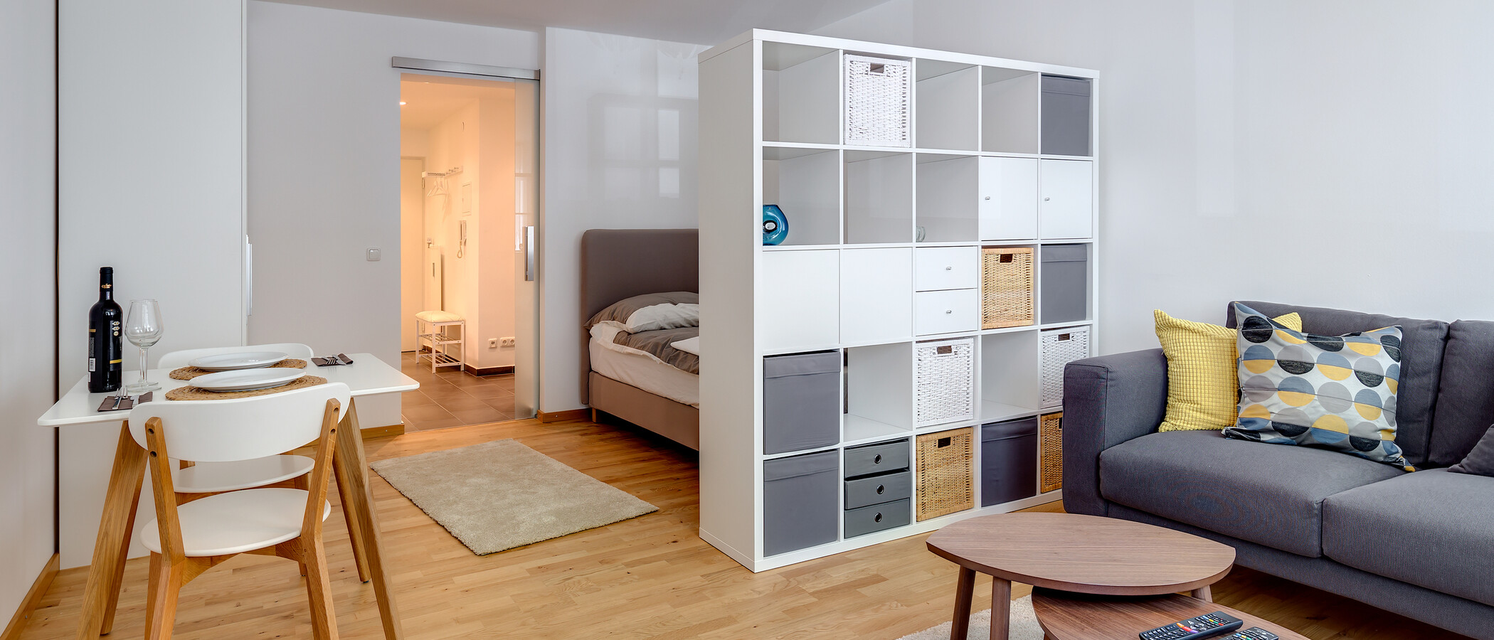 квартира München Schwabing-West 02 гостиная 10179