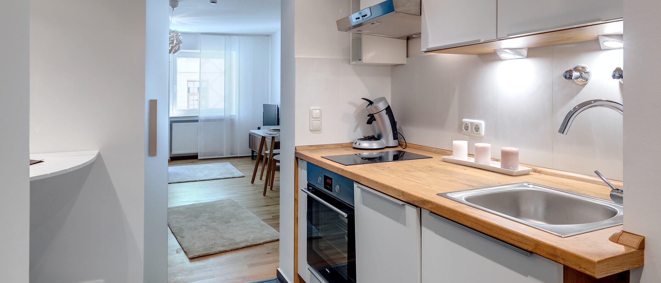 квартира München Schwabing-West 03 кухня 10179