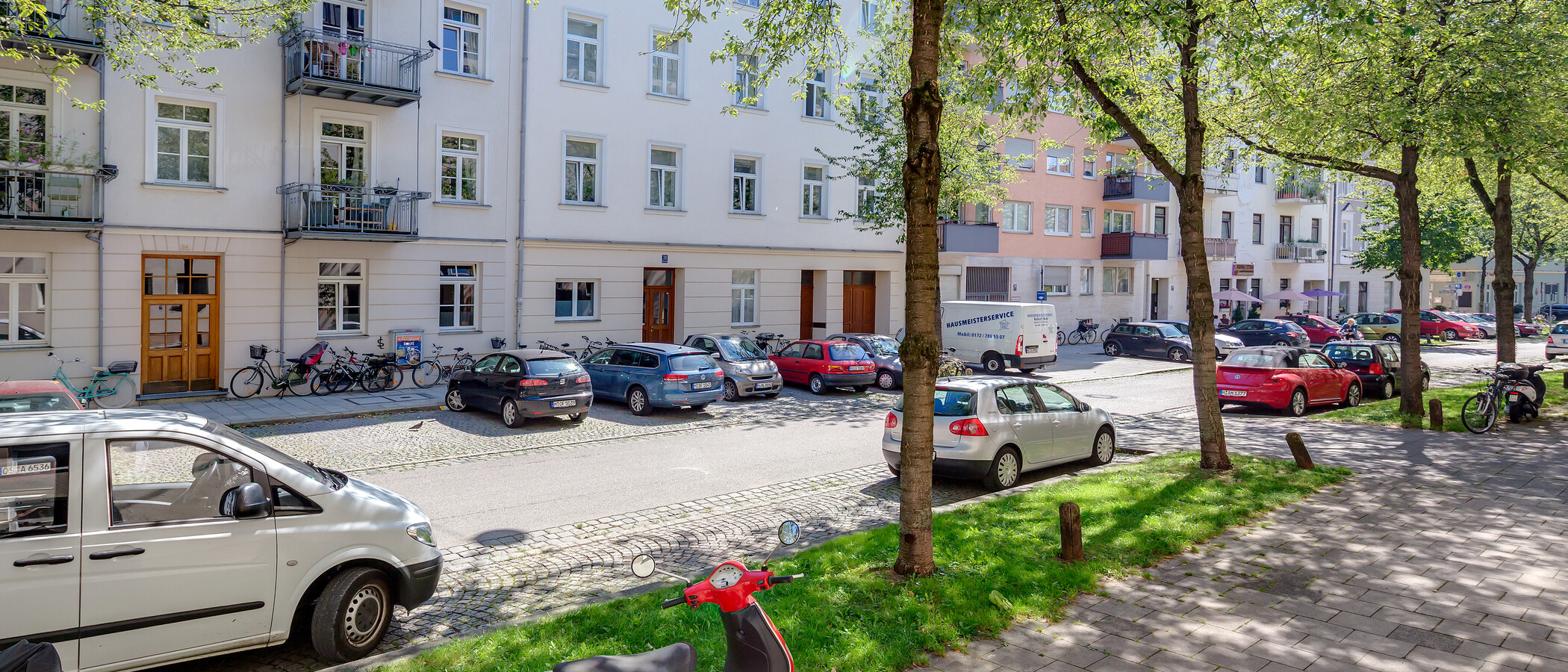 квартира München Schwabing-West 01 вид из окна 10179