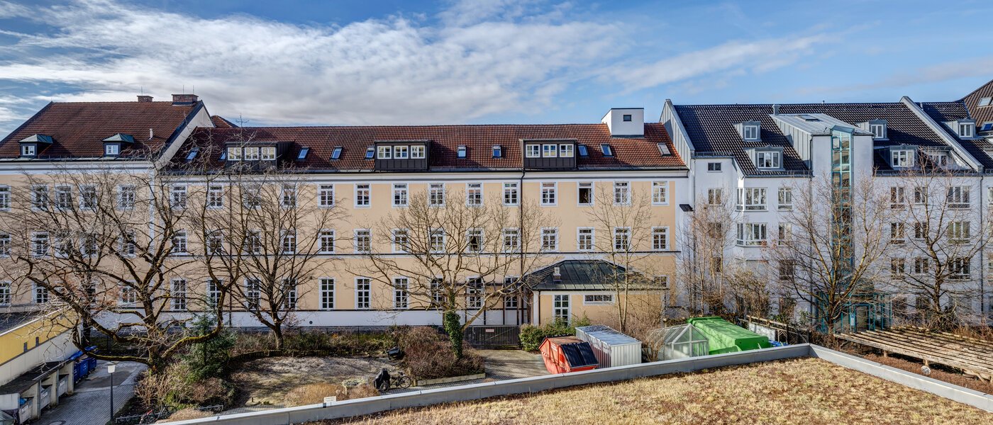 квартира München Haidhausen 01 вид из окна 10189