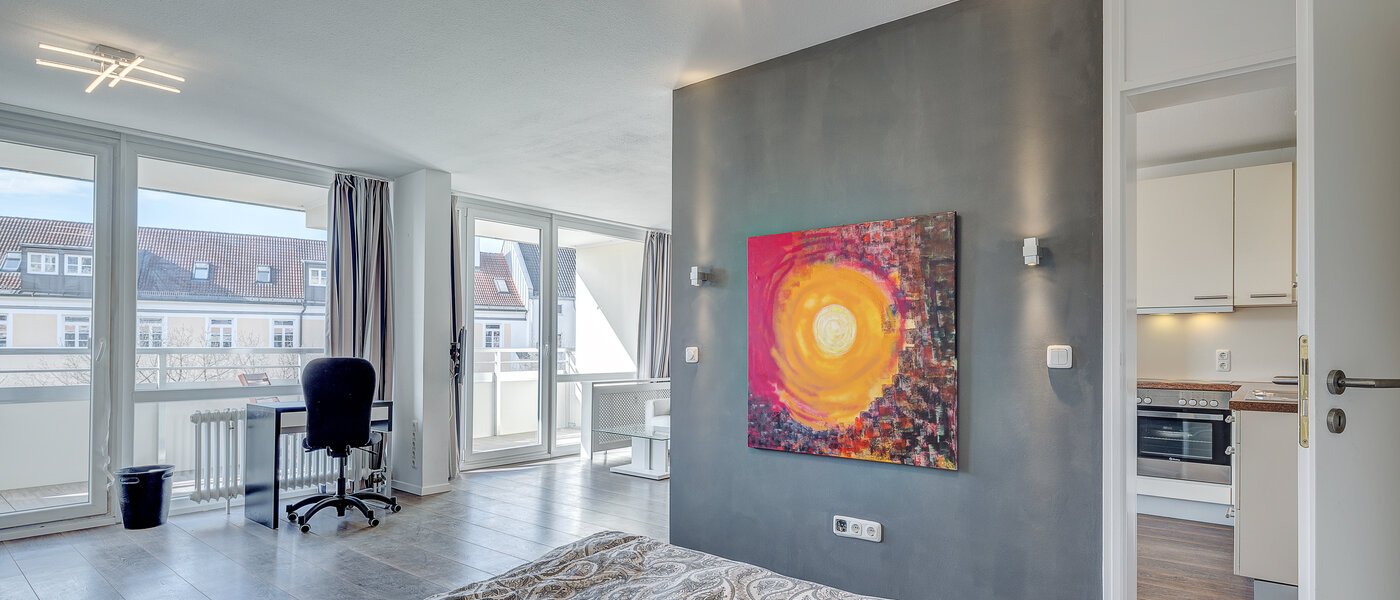 квартира München Haidhausen 03 зона для сна 10189