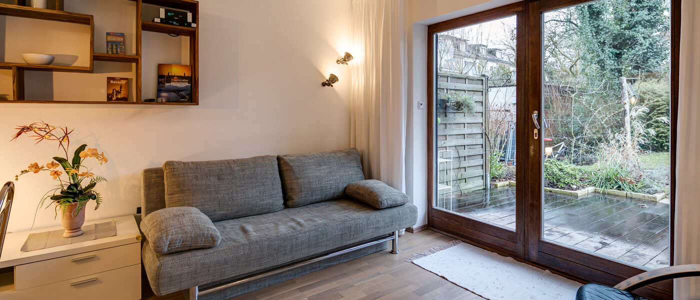 квартира München Nymphenburg-Gern 03 гостиная 10196