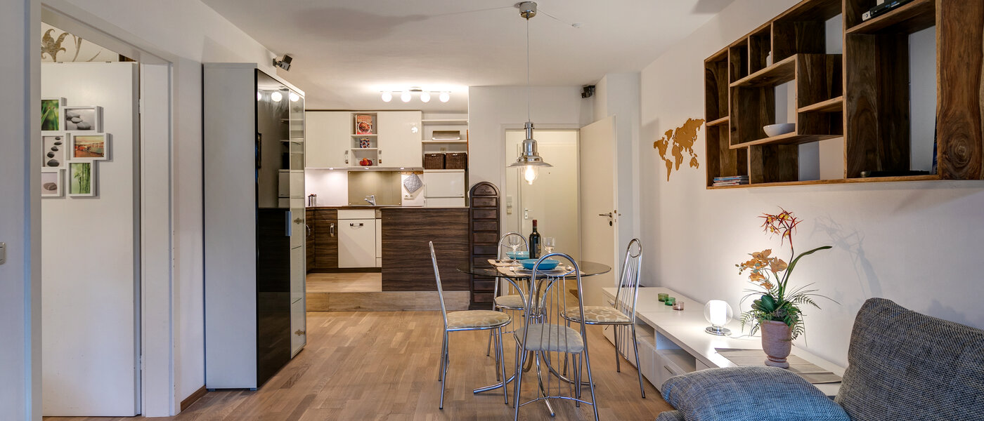 квартира München Nymphenburg-Gern 04 гостиная 10196