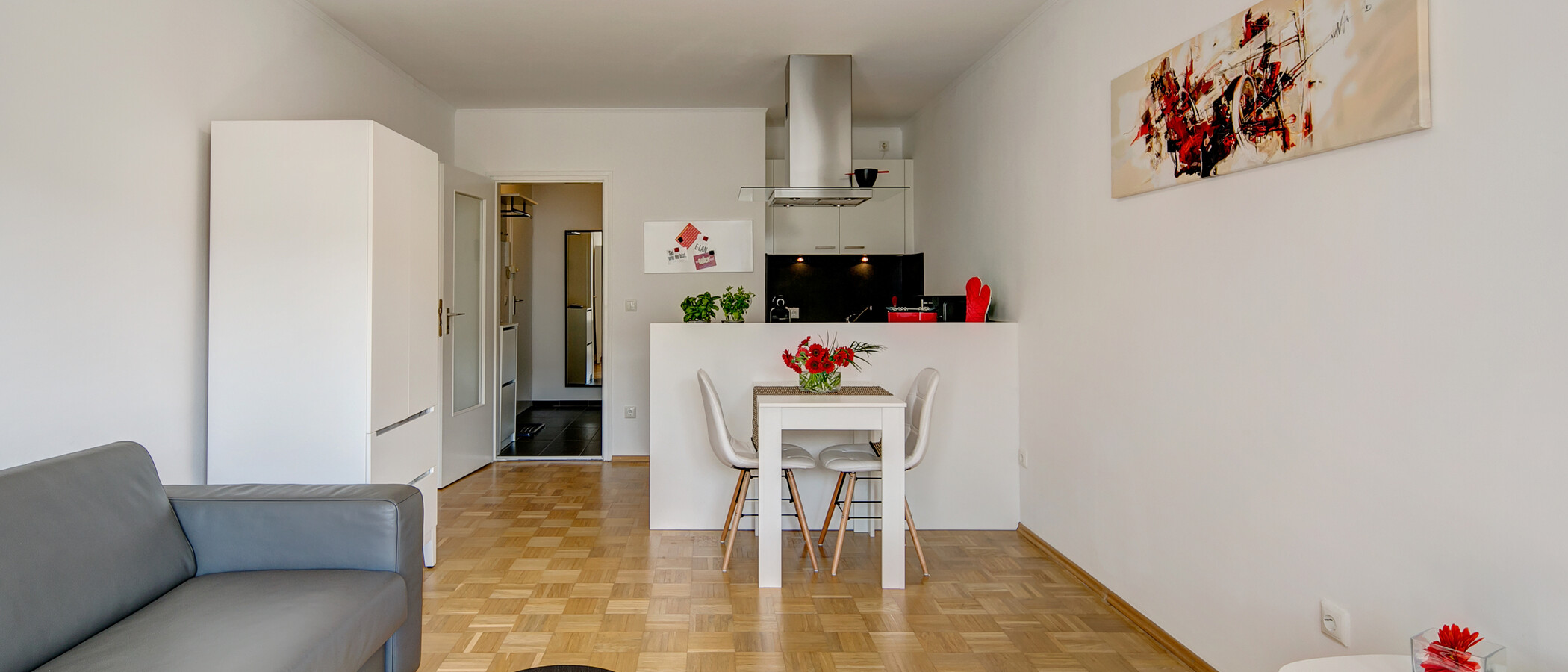 квартира München Obergiesing 03 гостиная 10202