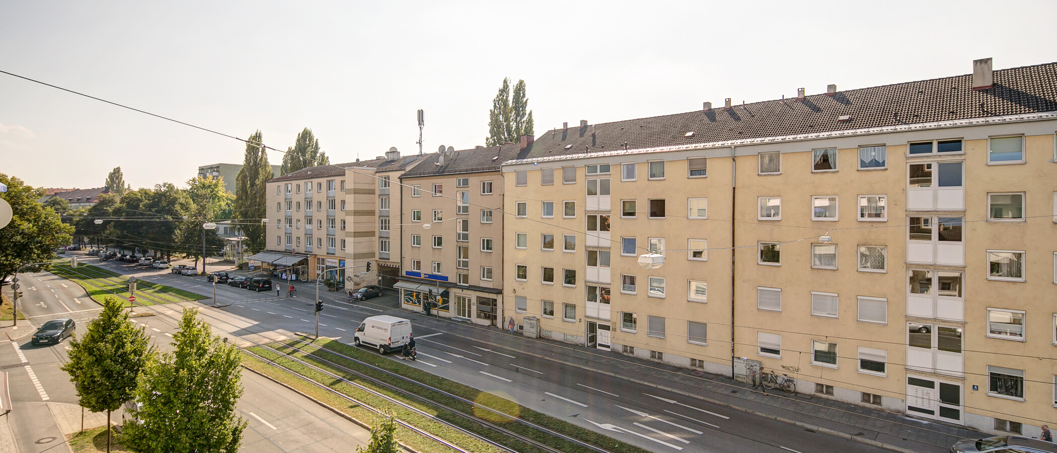 квартира München Obergiesing 01 вид из окна 10202