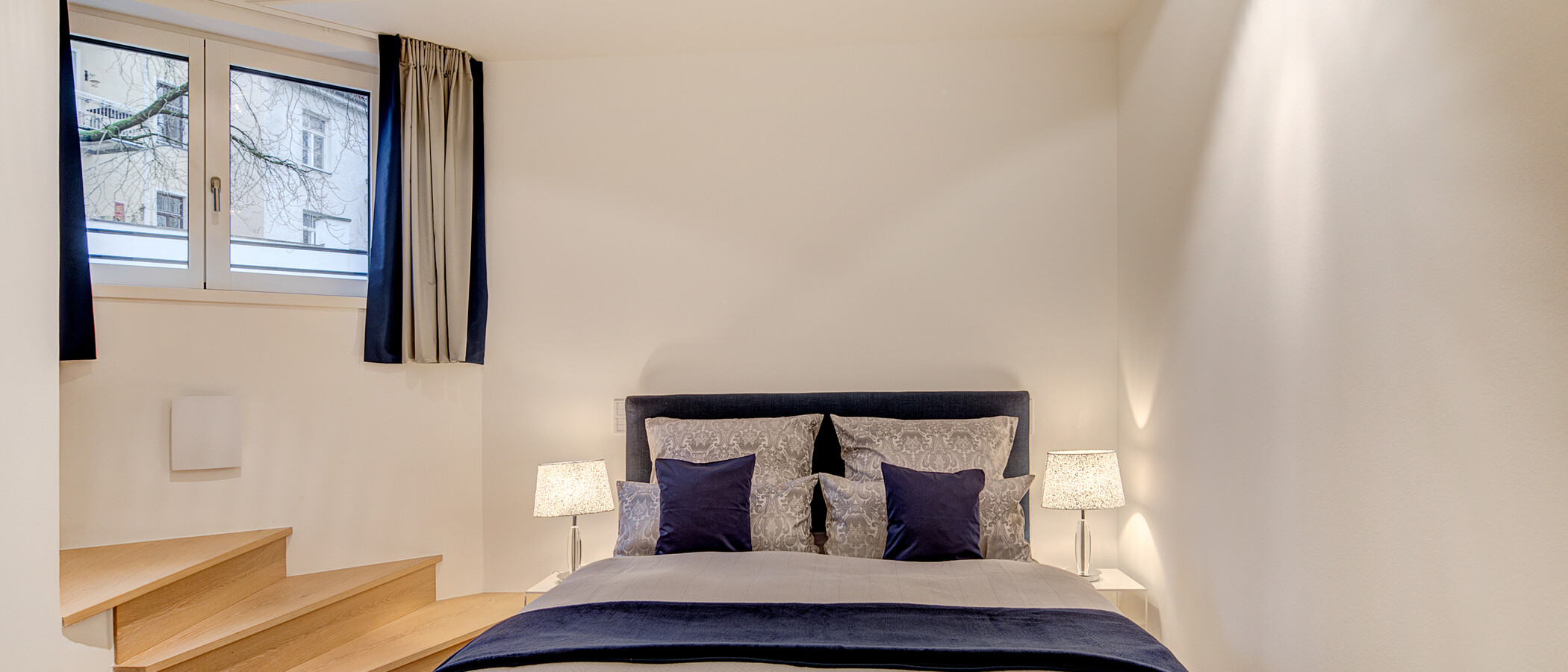 квартира München Lehel 02 спальная комната 10209