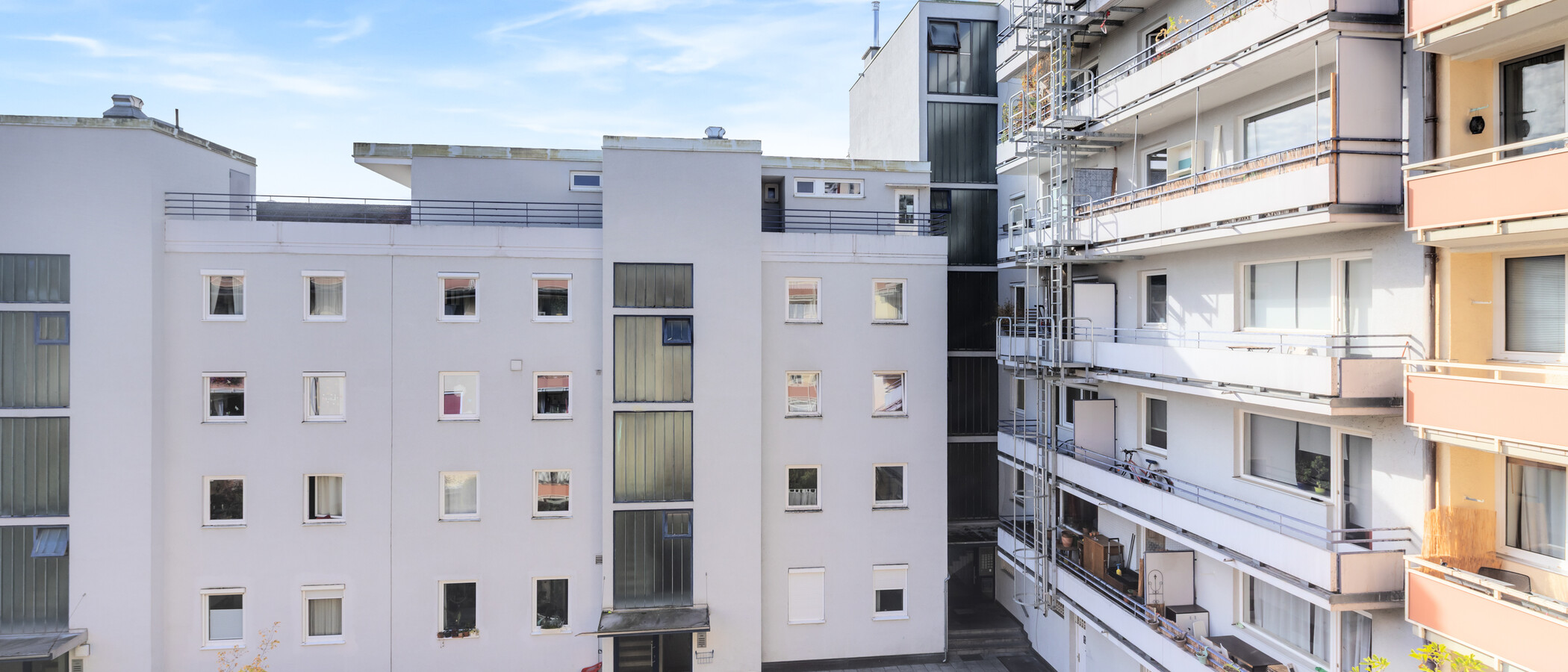 квартира München Schwabing-West (rund um den Hohenzollernplatz) 02 вид из окна 10210
