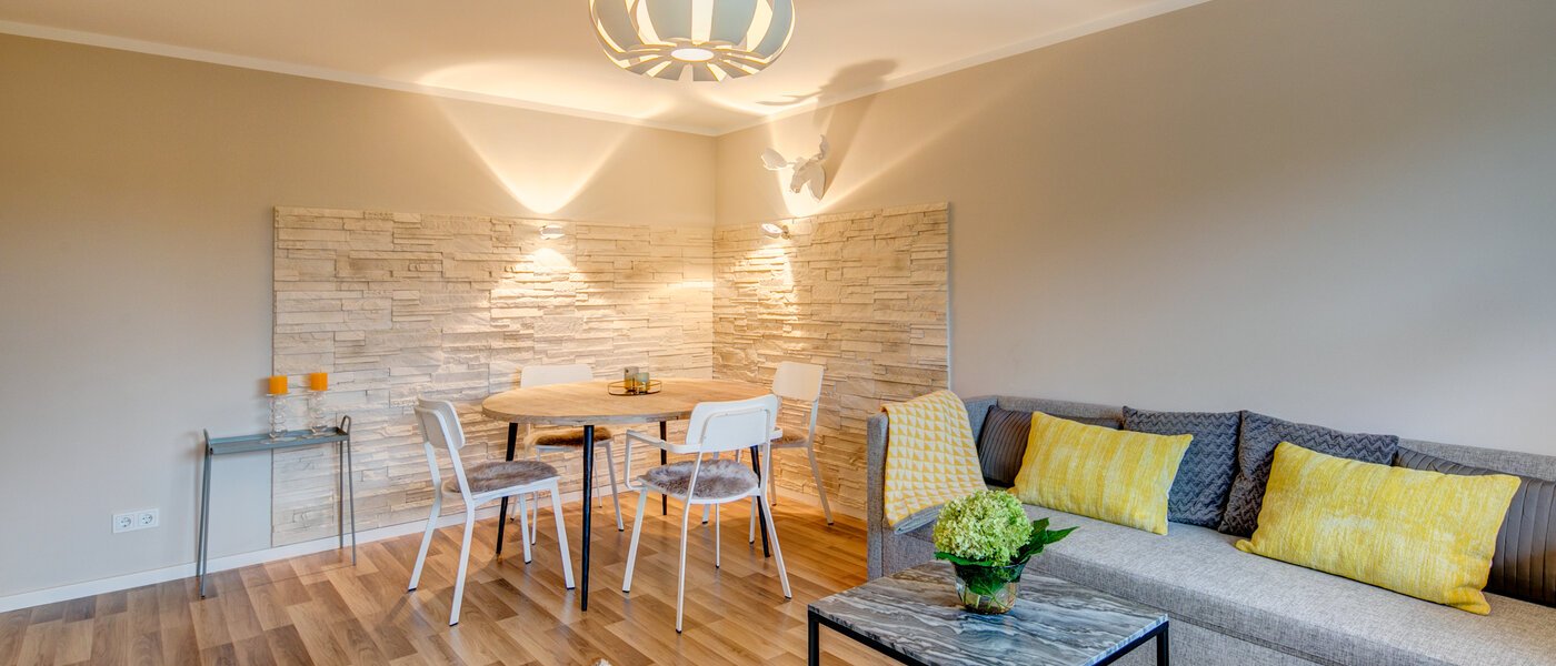 квартира München Englschalking 04 гостиная 10225