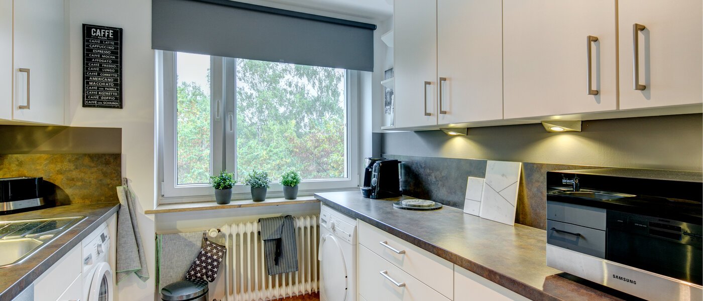 квартира München Englschalking 02 кухня 10225