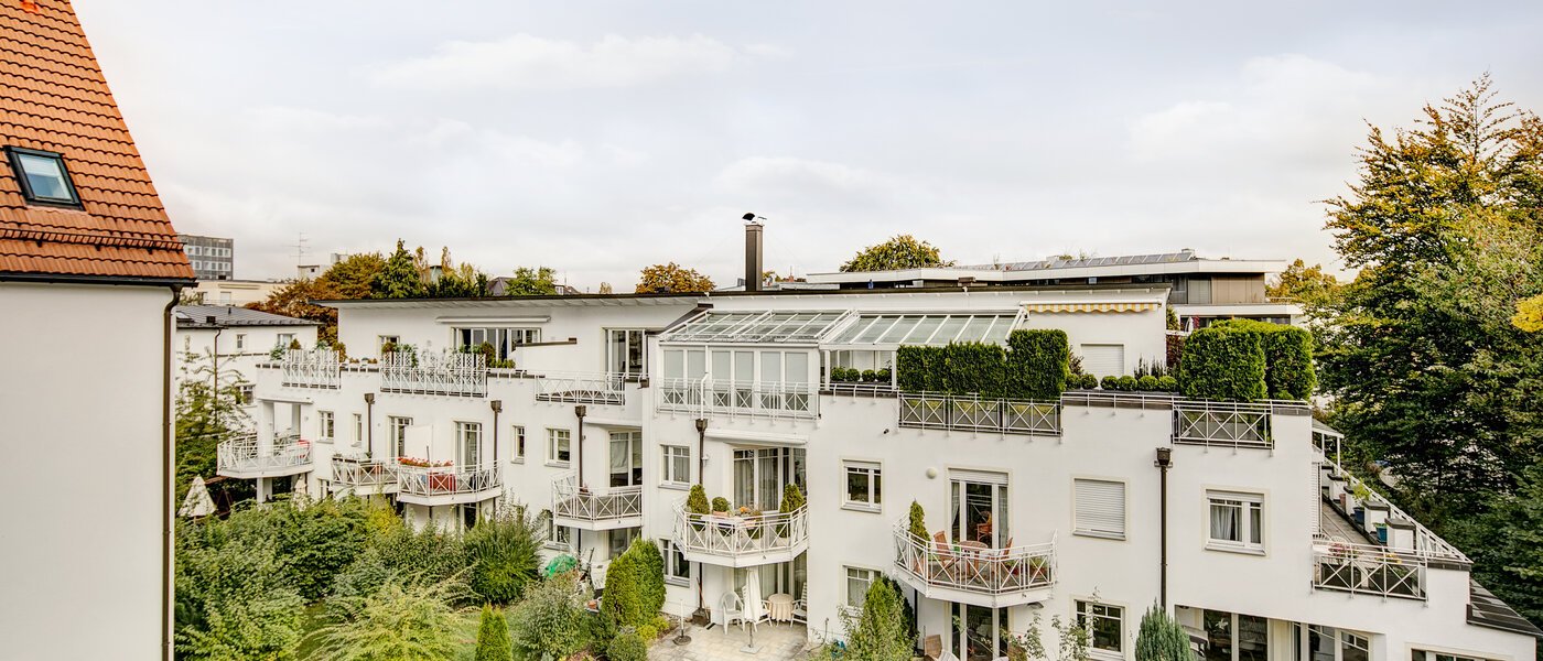 квартира München Nymphenburg 03 вид из окна 10241