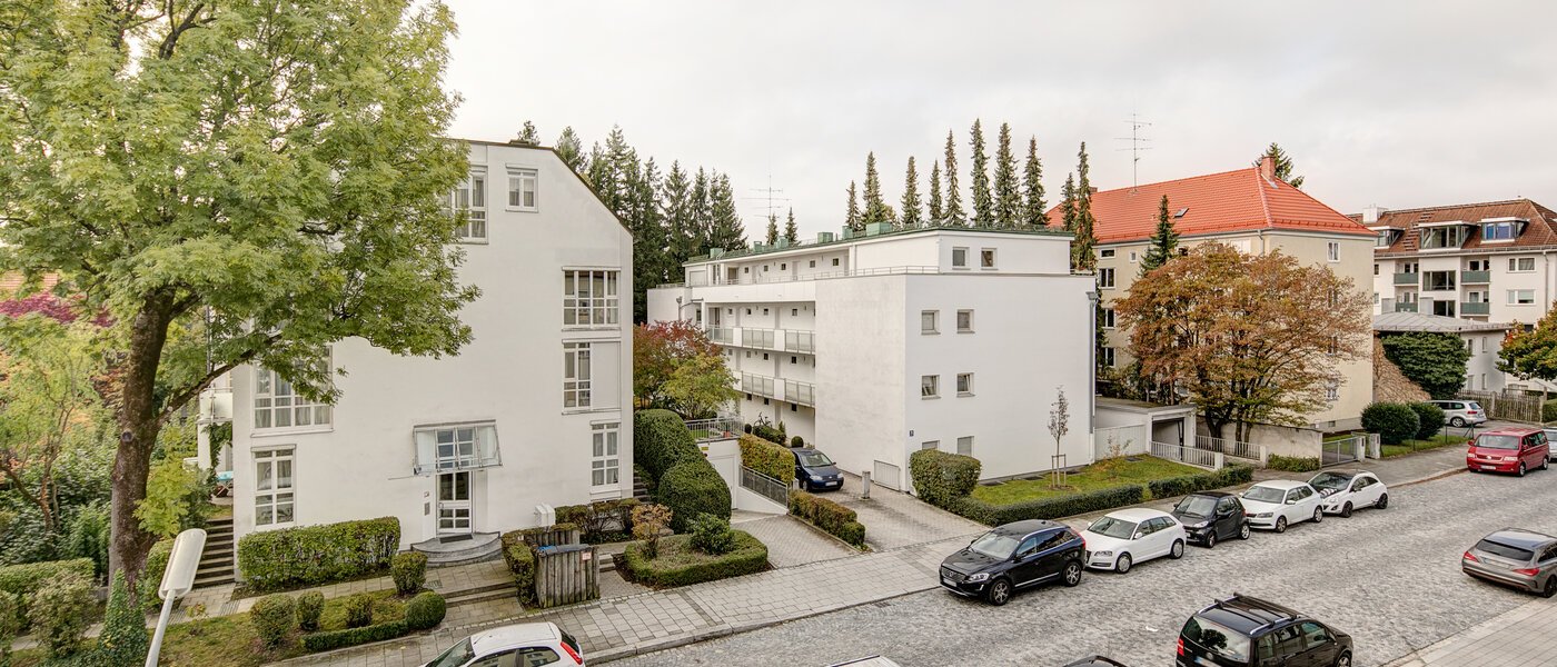 квартира München Nymphenburg 06 вид из окна 10241