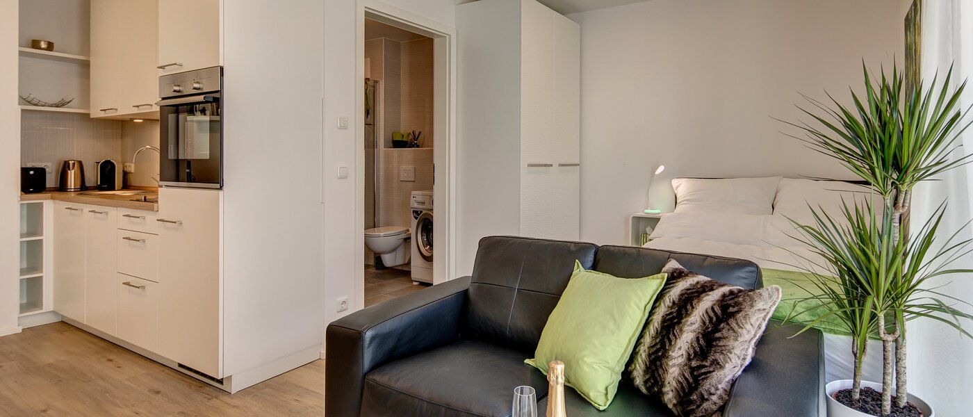 квартира München Moosach 03 гостиная 10242