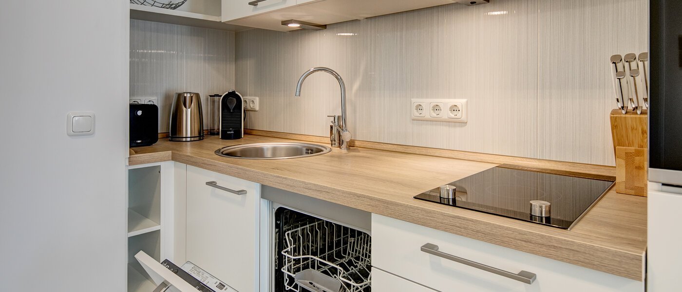 квартира München Moosach 02 кухня 10242