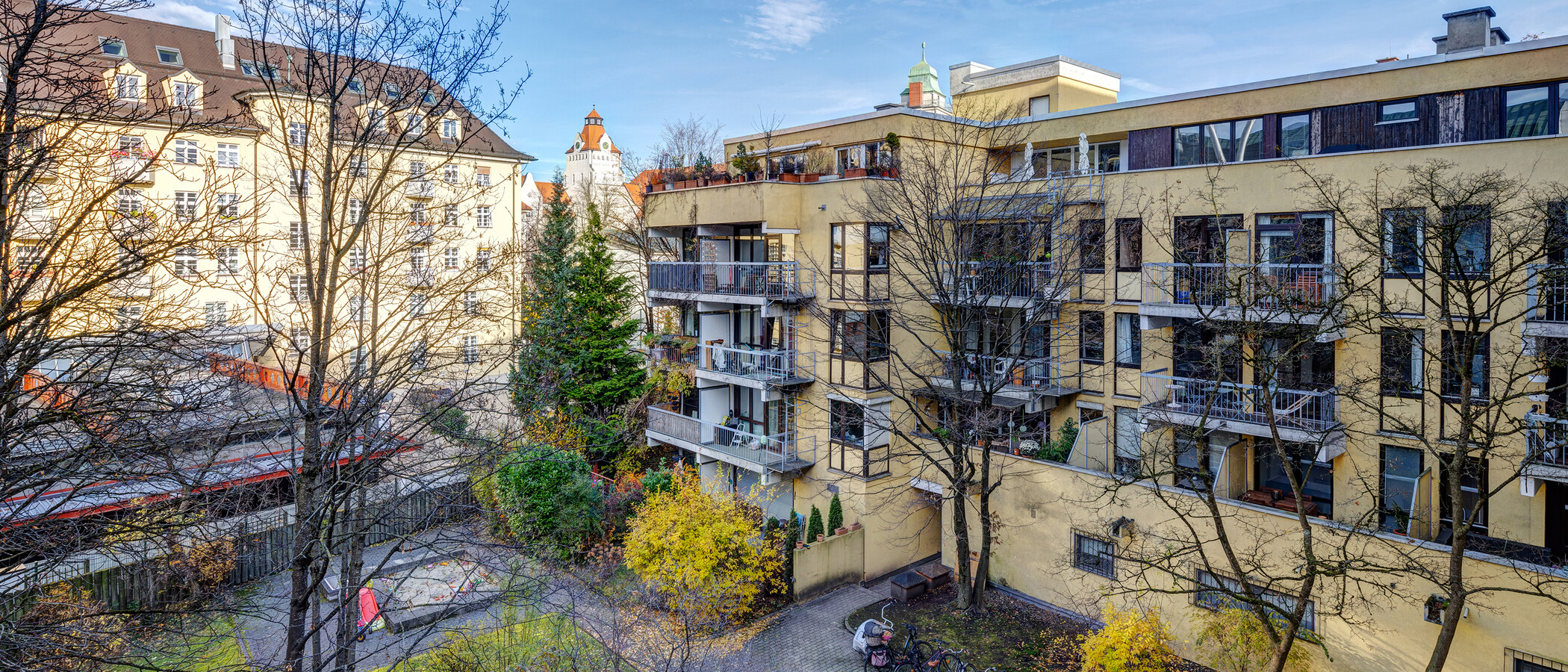 квартира München Maxvorstadt 01 вид из окна 10269