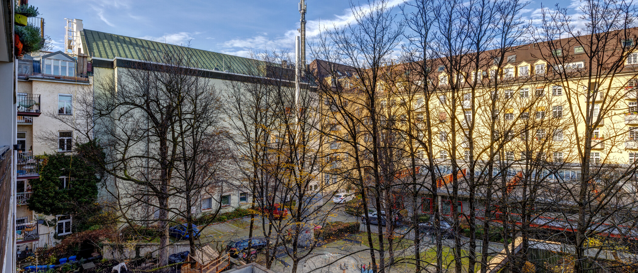 квартира München Maxvorstadt 03 вид из окна 10269