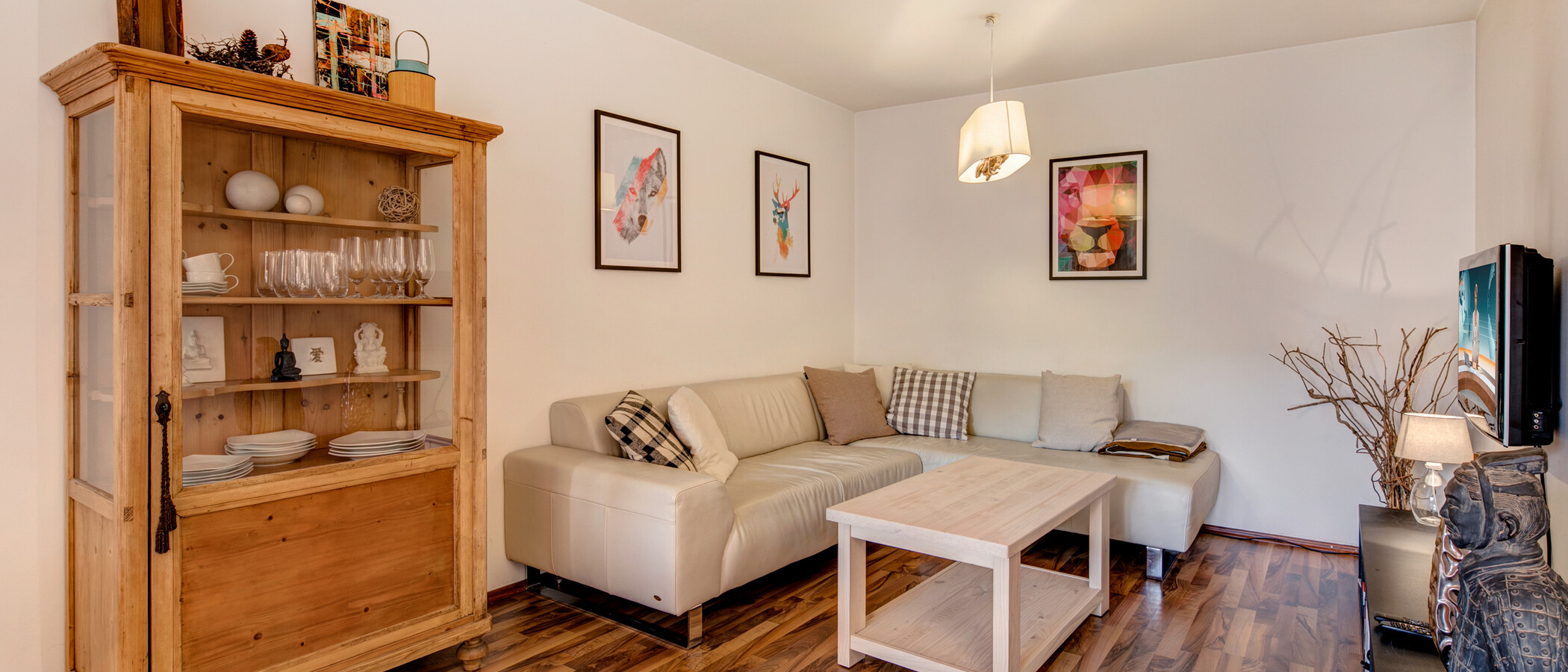 квартира München Parkstadt Schwabing 02 гостиная 10278