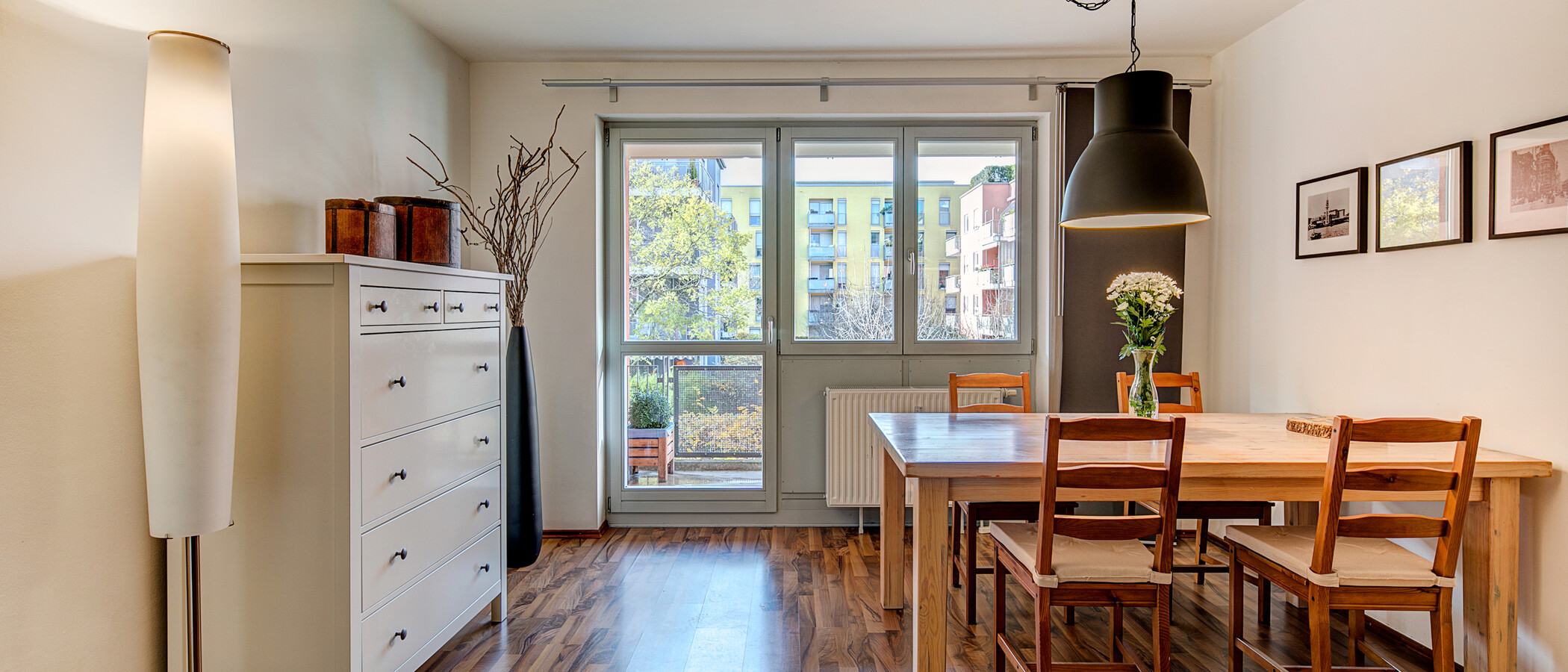 квартира München Parkstadt Schwabing 04 гостиная 10278