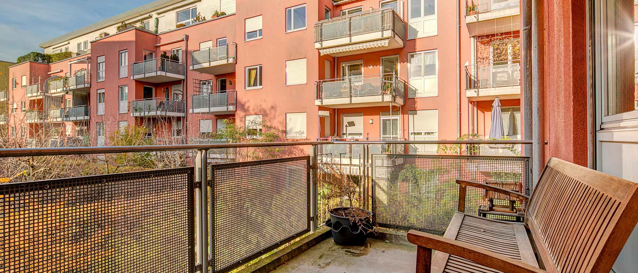 квартира München Parkstadt Schwabing 02 балкон 10278