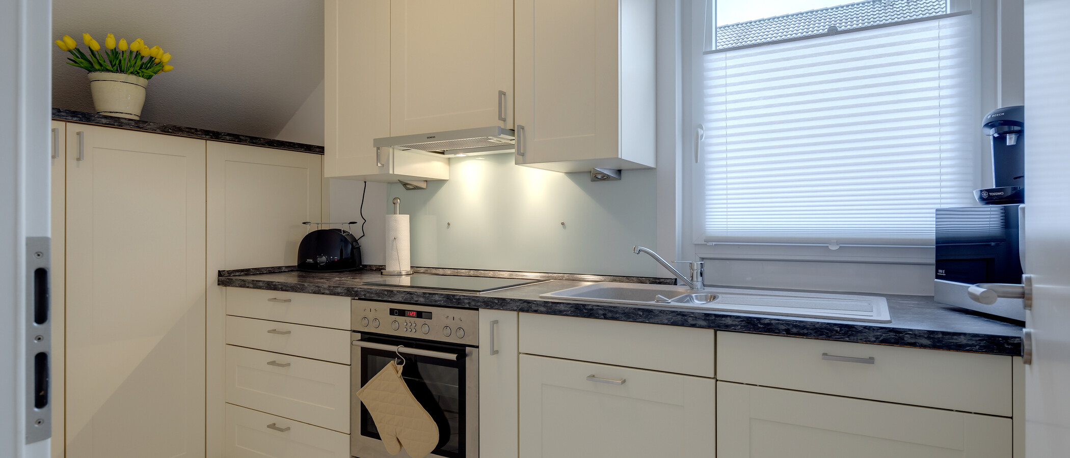 мансардная квартира München Trudering 01 кухня 10283