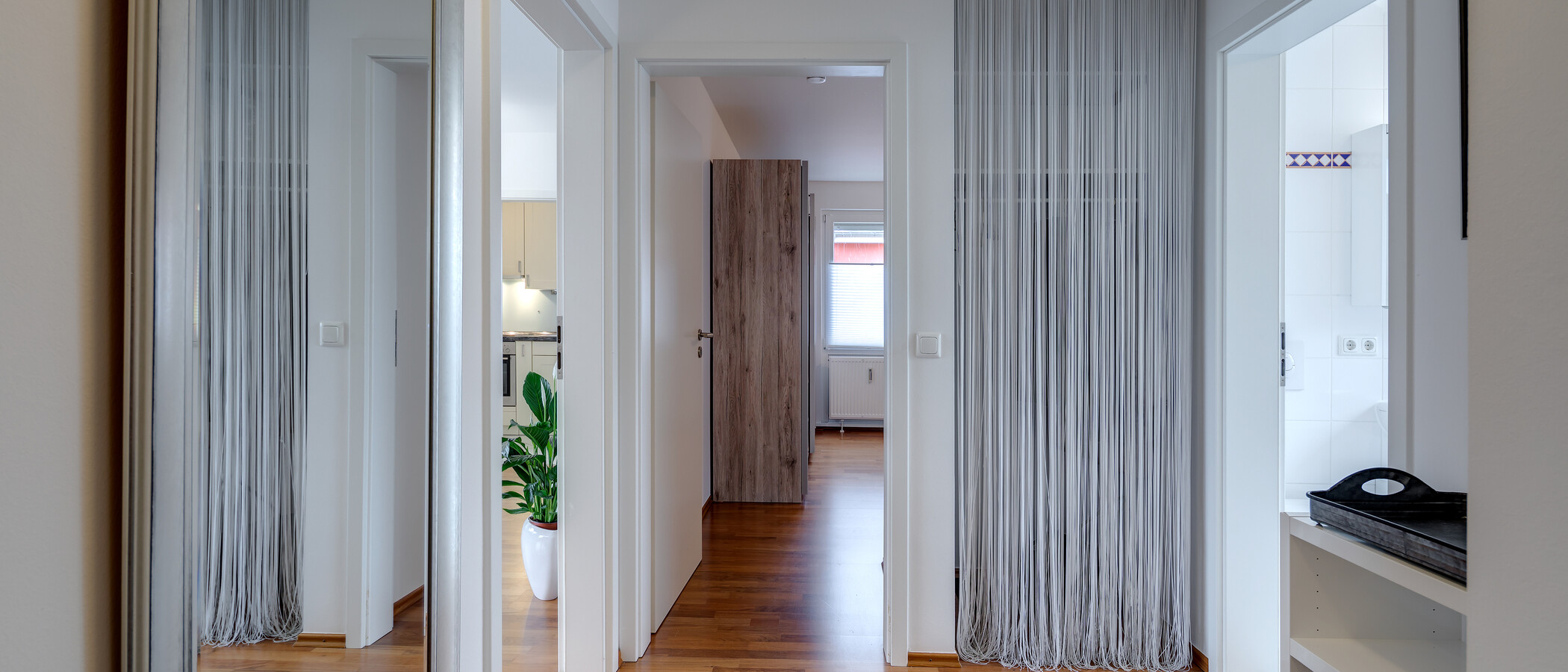мансардная квартира München Trudering 01 коридор 10283