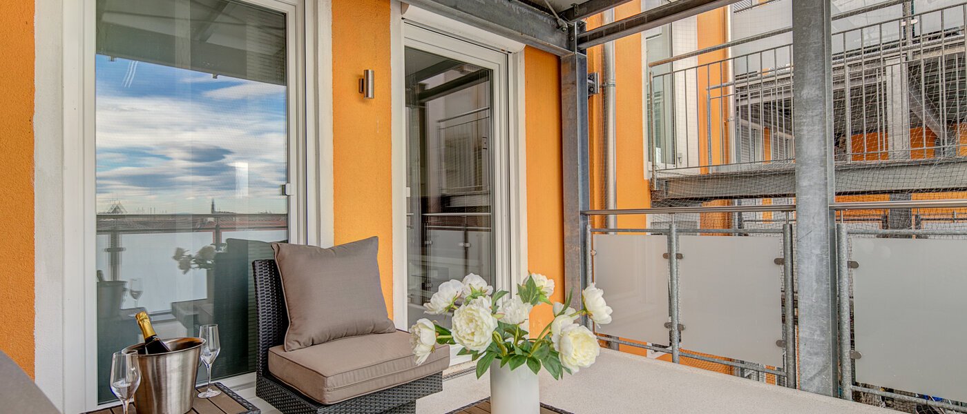 квартира München Ludwigsvorstadt 01 балкон 10286