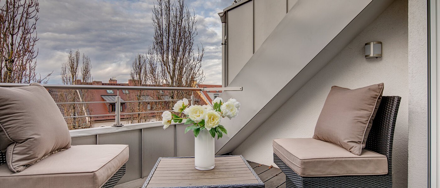 квартира München Ludwigsvorstadt 02 терраса 10286