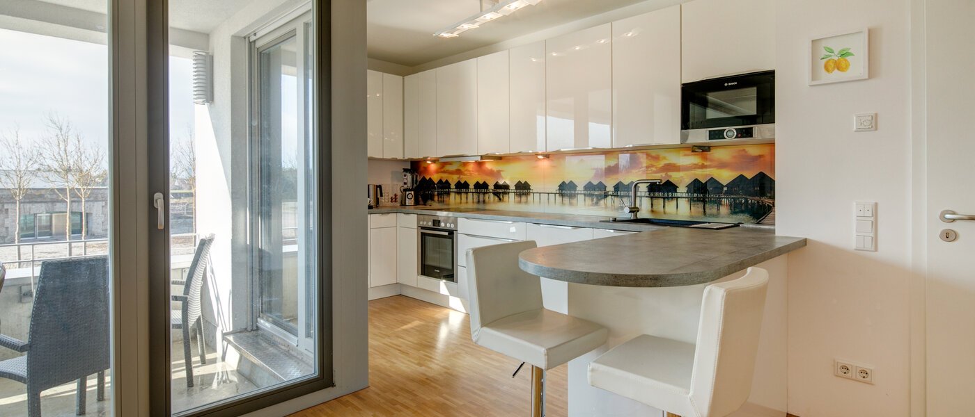 квартира München Messestadt Riem 04 гостиная 10291