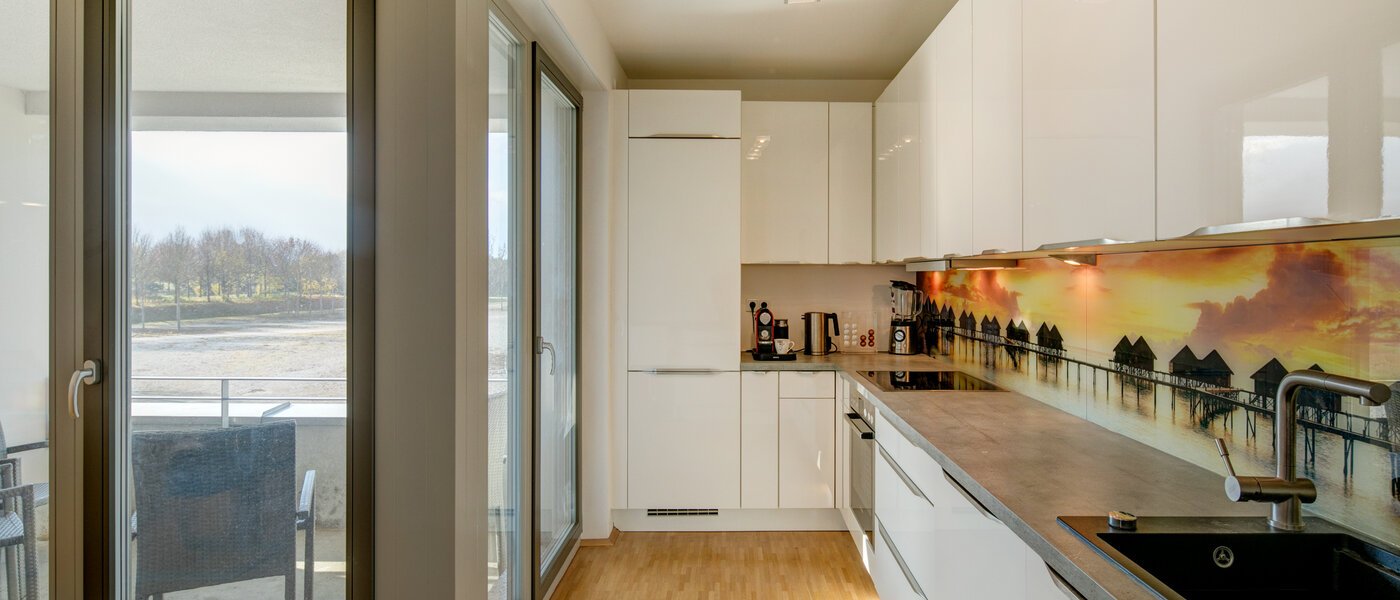 квартира München Messestadt Riem 01 кухня 10291