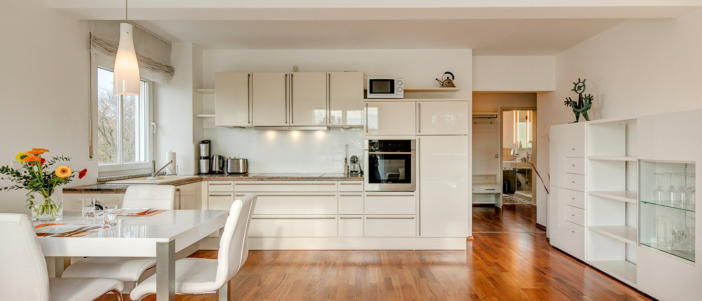 квартира München Obermenzing 01 кухня 10294