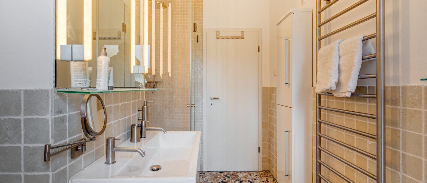 квартира München Obermenzing 04 ванная комната 10294