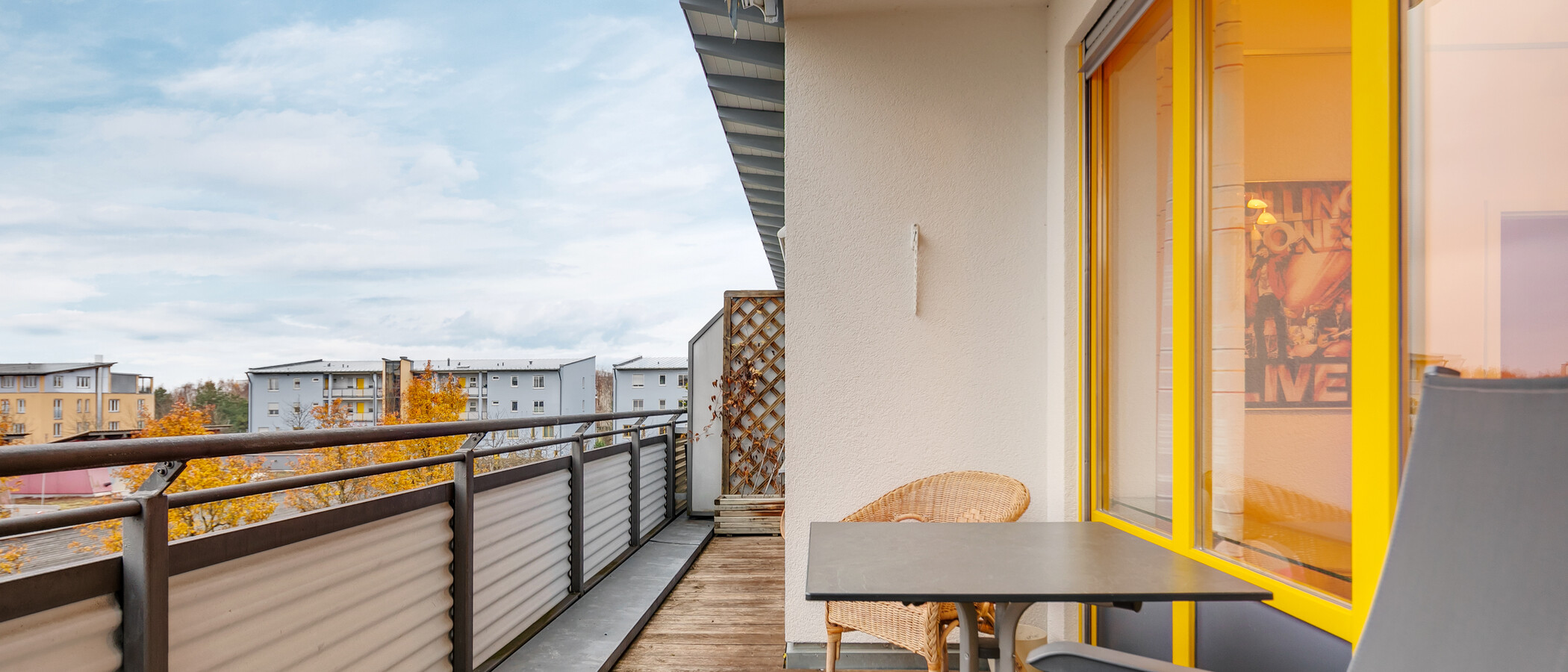 квартира München Messestadt Riem 01 балкон 10307