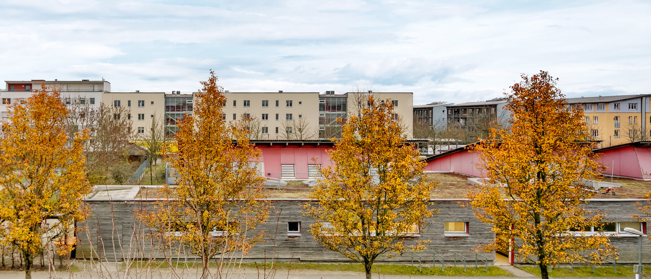 квартира München Messestadt Riem 02 вид из окна 10307