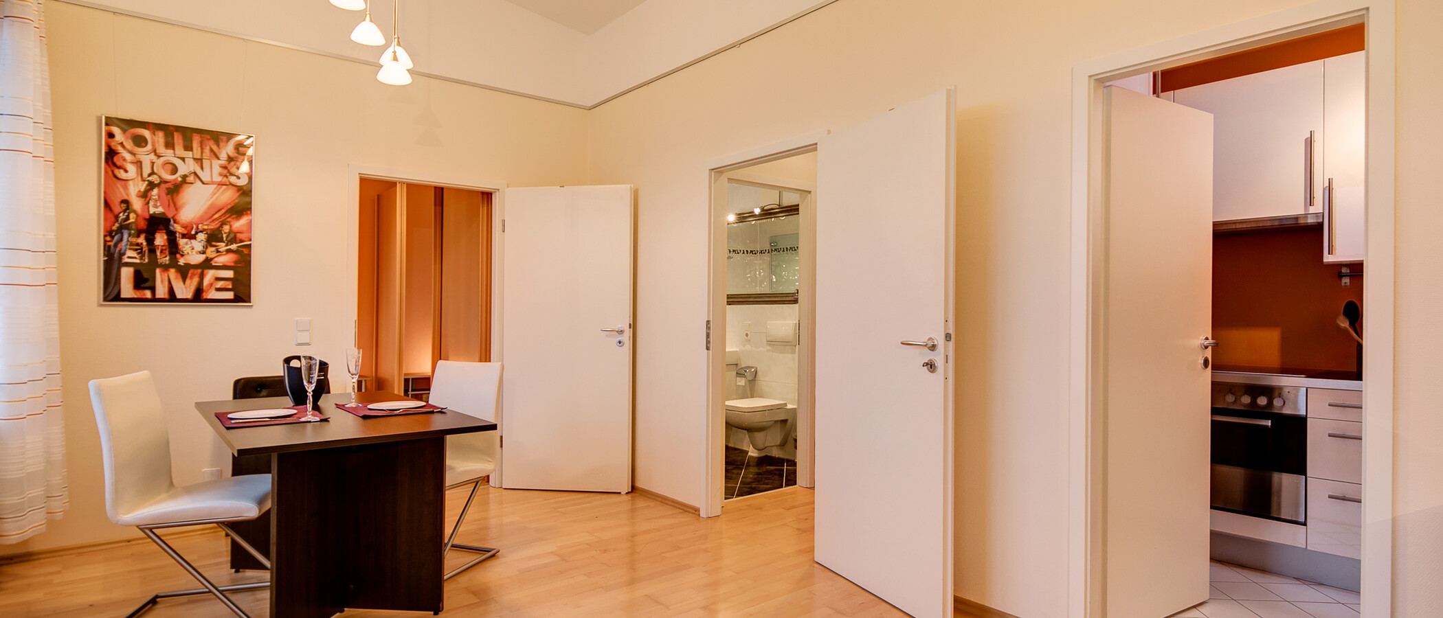 квартира München Messestadt Riem 03 жилое пространство 10307
